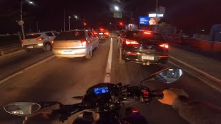 NAS ENTREGAS NOTURNAS NÃO PODE VACILAR video motovlog viral 244 gopro police cbtwister2022 [upl. by Ylurt]