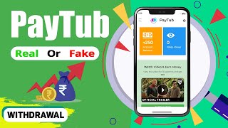 Paytubapp Real or Fake  Paystub Withdrawal Proof  Payment Proof  Paytub Review Honest Reality [upl. by Esirrehc]