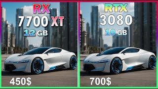 RTX 3080 vs RX 7700 XT comparison in 12 games at 1440P [upl. by Holli973]