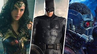 SUPERHERO MOVIES 2017  All Trailers [upl. by Torrey]