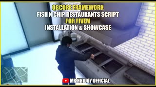 QBCore Fish N Chip Restaurants Script  For Fivem  Installation and Showcase 2024 [upl. by Theda699]