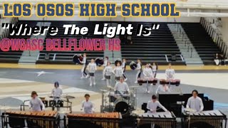 Los Osos High School 2024 Winter Drumline  quotWhere the Light isquot  Bellflower High School [upl. by Alviani]