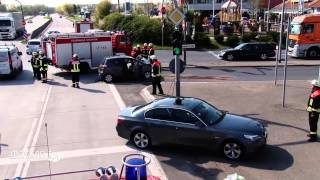 Schwerer Verkehrsunfall auf der B47 in Bensheim [upl. by Balf971]