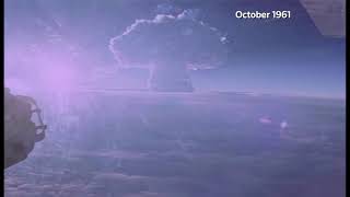 Russia releases secret footage of 1961 Tsar Bomba hydrogen blast  REUTERS [upl. by Giraldo]