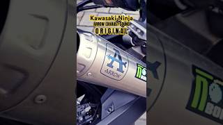 Kawasaki Ninja Original Arrow Exhaust Sound kawasaki ninja z900 exhaust arrow sound best art [upl. by Bbor]