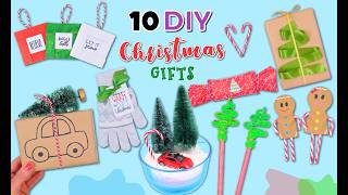 10 DIY CHRISTMAS GIFTS FOR EVERYONE  Easy Gift Ideas People Actually Want [upl. by Kelcey728]