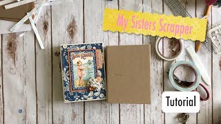 Sun Kissed Pop Up Storage Box with Folio Tutorial [upl. by Ahsieka322]