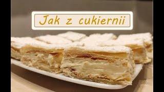 Napoleonka przepis krok po kroku [upl. by Noillid]