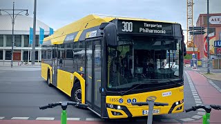 Bus network in BERLIN GERMANY  BVG  May 2022 [upl. by Davilman168]