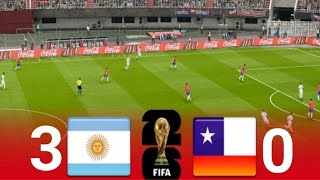 ARGENTINA vs CHILE 30  FIFA World Cup 2026 Qualification  Match Highlights [upl. by Tecla599]