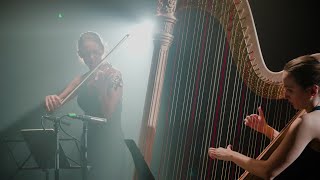 Henriette Renié Andante Religioso  Elise Bertrand violin et Maëlle Martin harp [upl. by Serafina]