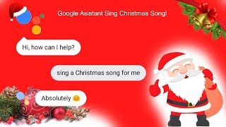 PADORU PADORU  Christmas Song ft Google Assistant [upl. by Let]