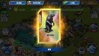 MYLODON  JURASSIC WORLD THE GAME [upl. by Nylkaj58]