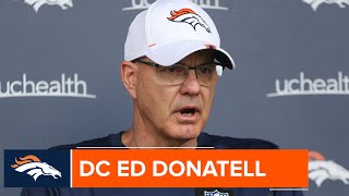 DC Ed Donatell Rookie minicamp is all about teaching [upl. by Nanyk]