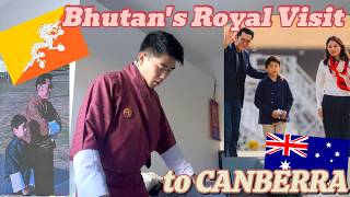 Preparing for His Majesty the King of Bhutan’s visit to Canberra  Australia  Bhutanese [upl. by Ashraf]