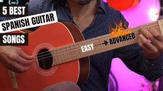 Top 5 Songs for Spanish Guitar you should know CordobaGuitars [upl. by Ahsaele]