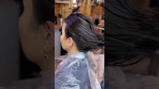 keratin hair treatment on curly hairkeratin treatment kaise karte hai [upl. by Liu139]