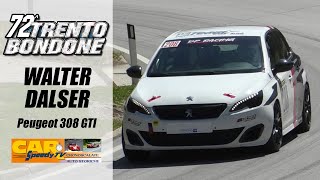 TrentoBondone 2023  Walter Dalser  Peugeot 308 GTI [upl. by Helbona]