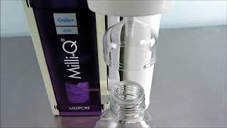 Millipore Milli Q Gradient A10 Water Purification System [upl. by Osmen715]