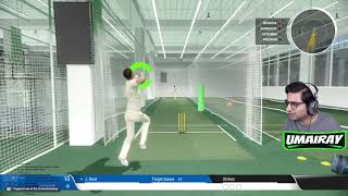 Cricket 22 The Nets Challenge  First Impressions Twitch Stream Upload [upl. by Alludba]