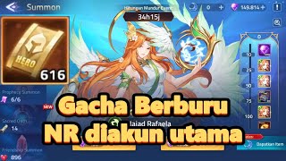 Gacha berburu Naiad Rafaela di akun utama  Mobile legends adventure [upl. by Shirlee989]