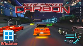 Need For Speed Carbon Redux Winlator 713 Amod Fix5 Poco X3 Pro [upl. by Gardol]