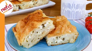 Peynirli Börek Tarifi  Su Böreğinden Farksız [upl. by Nadaha184]