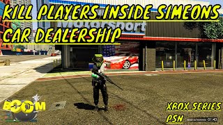 🚨KILL PLAYERS IN SIMEONS CAR SHOP🚨GTA ONLINEEASY SIMEONS PLAYERS GTA ONLINE EASY CAR SHOP [upl. by Wilmette]