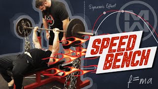 How To Speed Bench Dynamic Effort Method Training [upl. by Butterworth795]