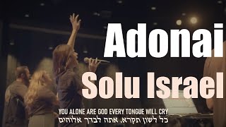 Adonai  Señor  SOLUIsrael  paulwilburm  musicahebrea [upl. by Tade]