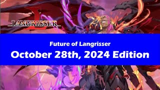 Future of Langrisser October 28th 2024 Edition [upl. by Kuehn116]