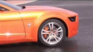 First Drive Giugiaro Mustang Concept Video [upl. by Htelimay]