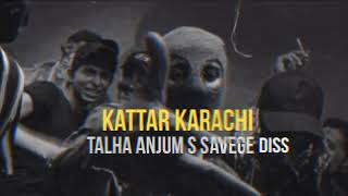 Kattar Karachi  Usman BrB  Official Audio  Talha anjum amp Savege [upl. by Horter]