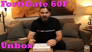 FortiGate 60F Unboxing [upl. by Noirred]