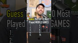 Too 10 Most Played Mobile Games Which Is Best shorts gaming mobilegame top10 guessinggame [upl. by Wilmette136]