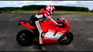 MCN Roadtest Ducati Desmosedici RR top speed test [upl. by Ellan]