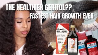 Floradix vs Geritol Fast Results for Hair Growth [upl. by Einafats]