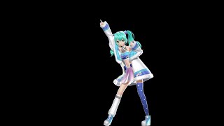 MMD HOLOGRAM READY HD 60FPS  MGICAL☆CURE LOVE SHOT  Magical Mirai 2025  マジカルミライ2025 [upl. by Chretien]