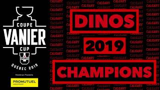 FB CGY 27 vs MTL 13  2019 Vanier Cup Highlights [upl. by Darcia]