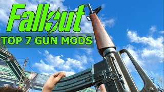 Top 7 Gun Mods for Fallout 4  The Best Weapon Mods  2023 XBOXPC [upl. by Ellainad]