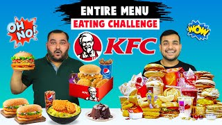 KFC Entire Veg Menu Eating Challenge  KFC Food Eating Challenge  Viwa Food World [upl. by Atcele]