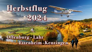 Herbstflug LahrEttenheimKenzingen [upl. by Eilrac]