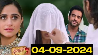 diwani serial today episode explaindiwani serial 4th September episode update [upl. by Refanej737]