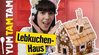 Lebkuchenhaus  Backen amp Dekorieren  yumtamtam [upl. by Kanal115]