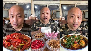 chinese people eating mukbang unique chinese foodfood eating video [upl. by Olegnaid494]