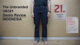 The Unbranded Brand UB321 21oz Denim Review Indonesia [upl. by Enicar]