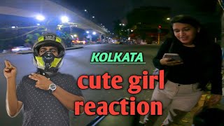 cute girl reaction Kolkata 🤫 [upl. by Melodee]