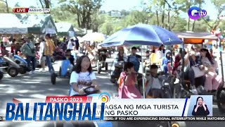 Baguio City dinagsa ng mga turista ngayong araw ng Pasko  BT [upl. by Penny722]