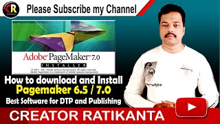 How to install Pagemaker 65 or 70 in Window7  Window7 mein Pagemaker Software Kaise Install Karen [upl. by Pearse455]