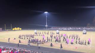 Atkins High School Marching Band at Northwest Guilford 102624 [upl. by Odnalor470]